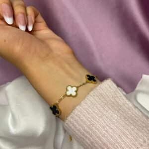 Clover Noir Bracelet